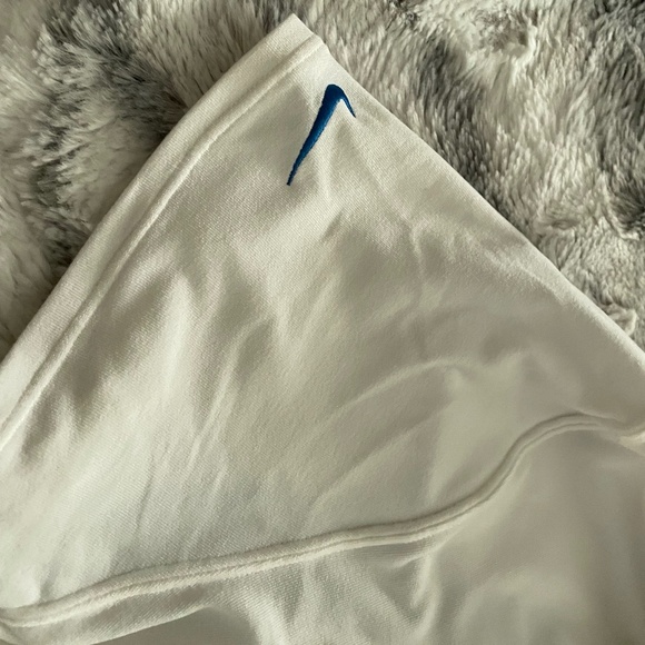 Nike women’s Tennis Dress VINTAGE,White with Navy Trim - Size M - Picture 6 of 10